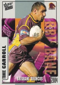 2004 Select Authentic #8 Tonie Carroll Front